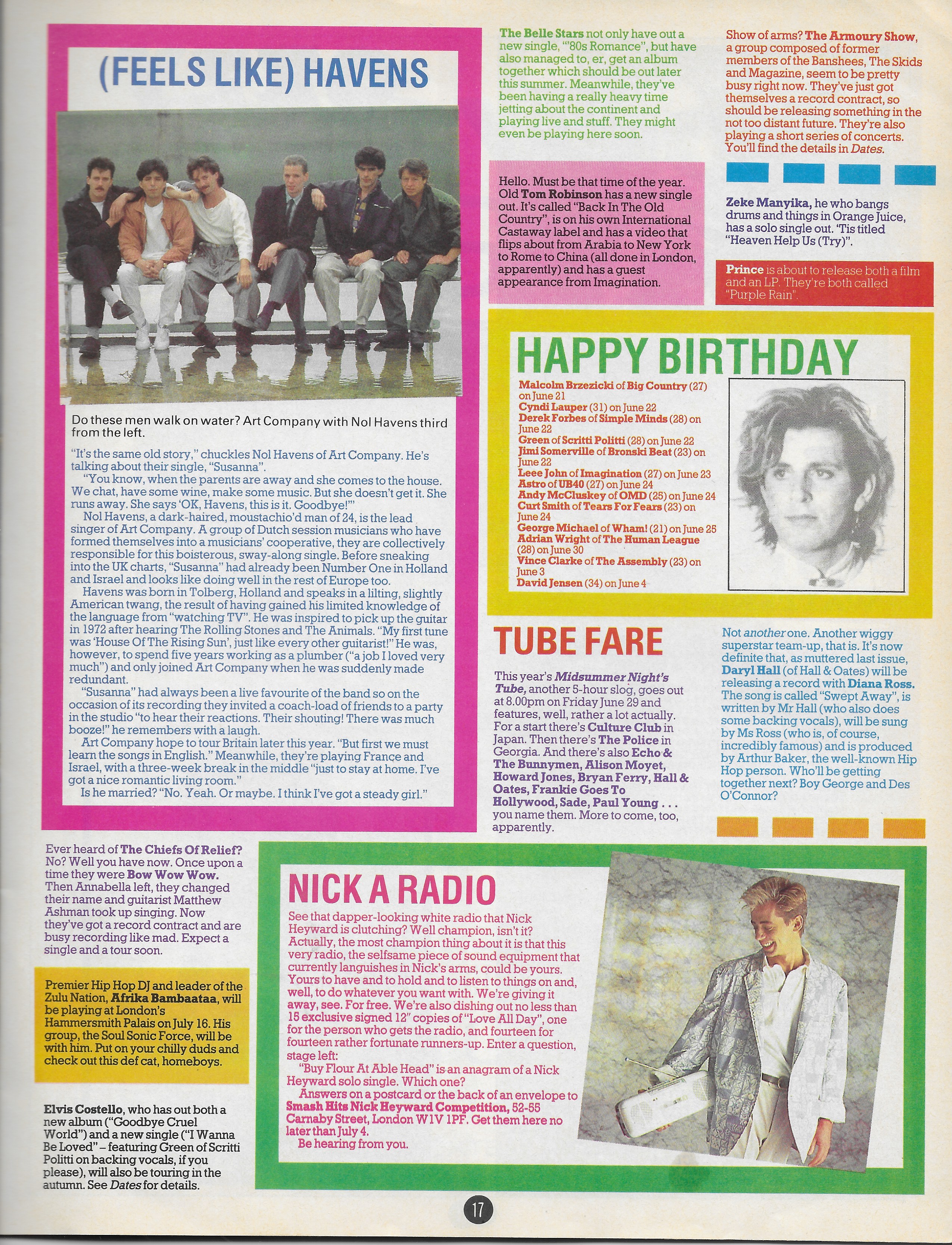 Smash hits, United Kingdom